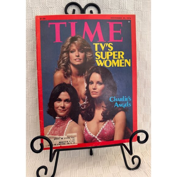 Vtg Time Magazine 11/22/76 Cover: TVs Super Women- Featuring Jimmy Carter - Rare - Picture 1 of 7